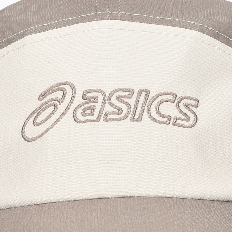 Šiltovka ASICS 5 Panel taupe grey/mineral beige/huddie yellow 3