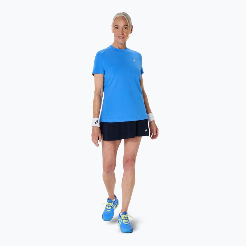 Dámske tenisové tričko ASICS Court Top W blue coast 2