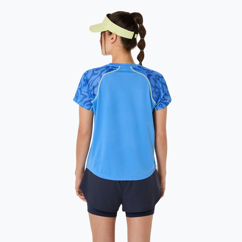 Dámske tenisové tričko ASICS Game Top blue coast 3