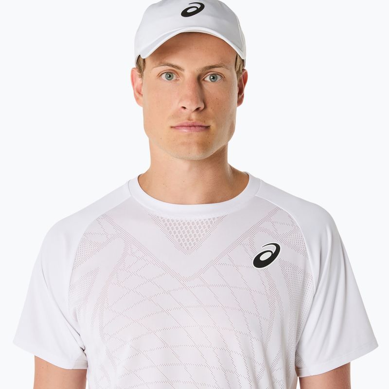Pánske tenisové tričko ASICS Match Actibreeze Top brilliant white 4