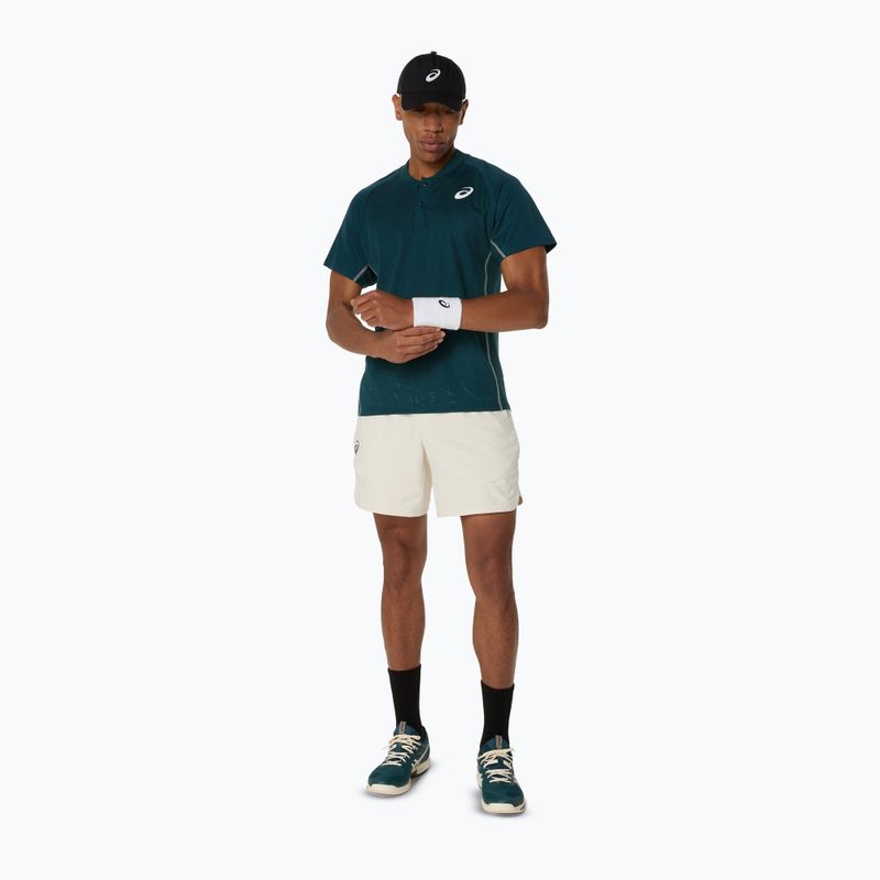 Pánske tričko ASICS Match Actibreeze Polo saxon green 2