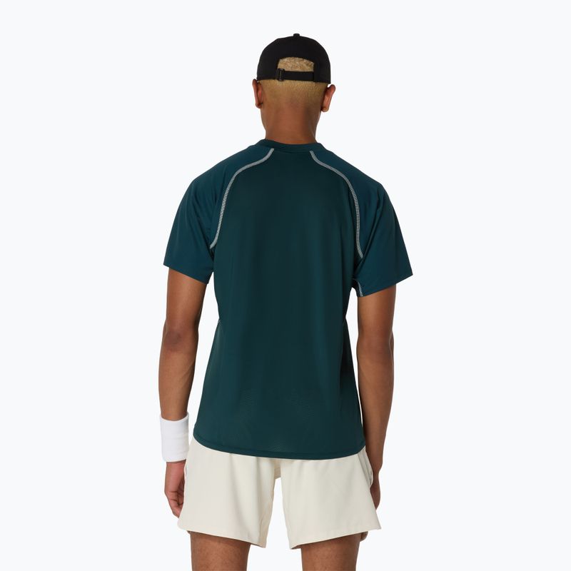 Pánske tričko ASICS Match Actibreeze Polo saxon green 3