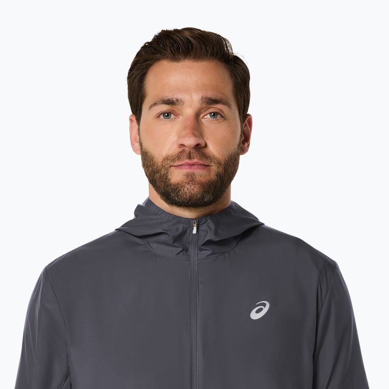 Pánska bežecká bunda ASICS Core carrier grey 5