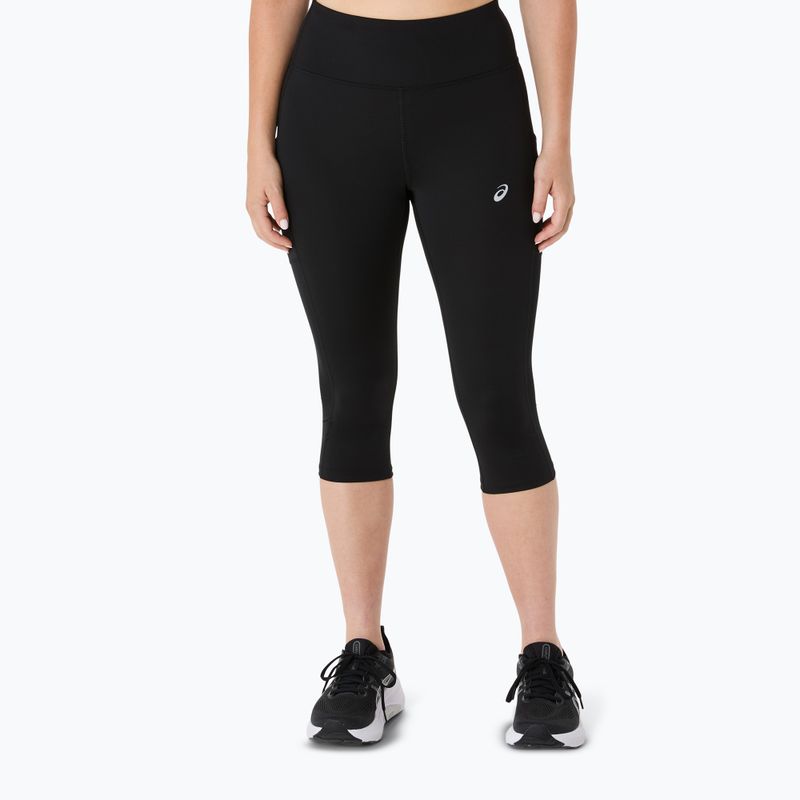 Dámske bežecké legíny ASICS Core Capri Tight performance black