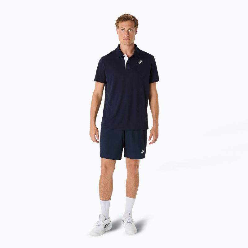 Pánske tričko ASICS Court Polo Midnight 2