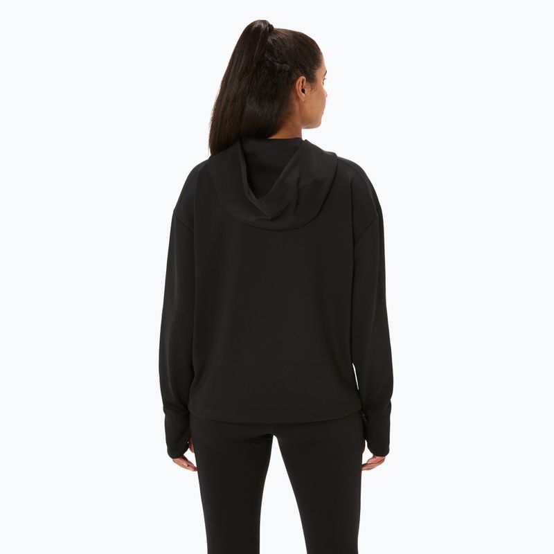 Dámska mikina ASICS Nagino Run Adjustable Hoodie performance black 3