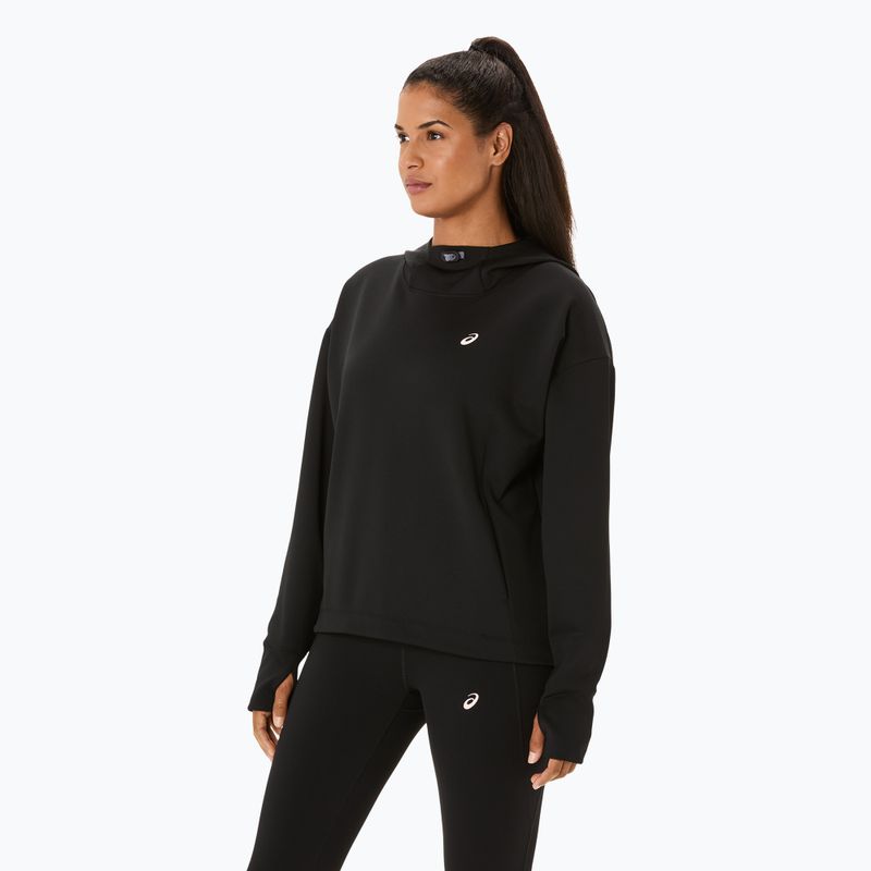 Dámska mikina ASICS Nagino Run Adjustable Hoodie performance black 4