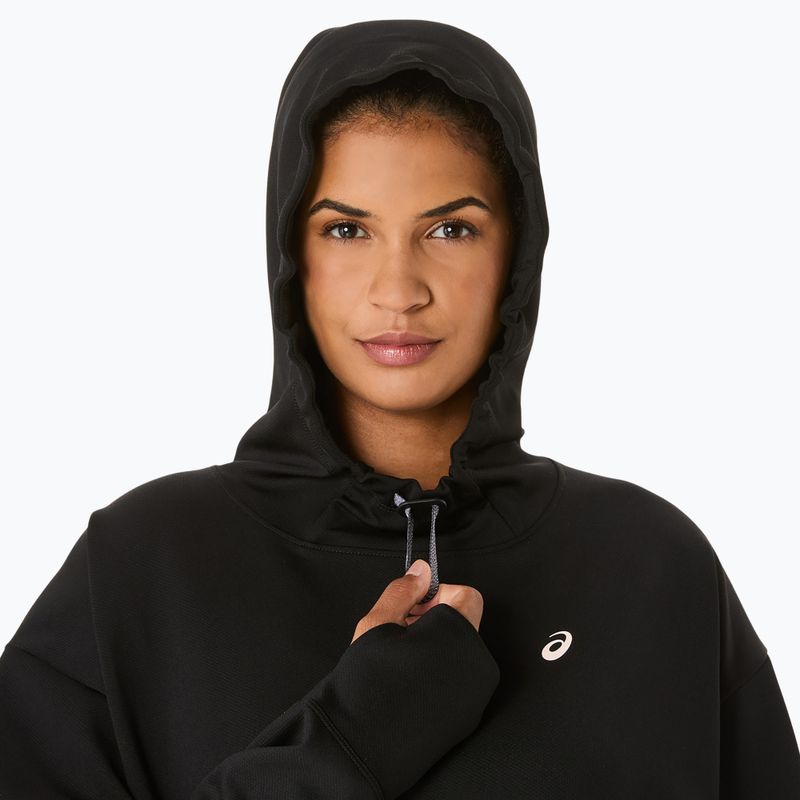 Dámska mikina ASICS Nagino Run Adjustable Hoodie performance black 8