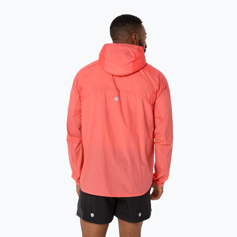 Pánska bežecká bunda ASICS Road Packable coral reef 3