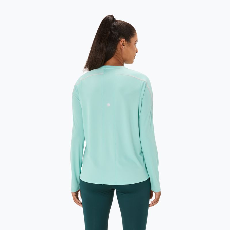 Dámske bežecké tričko Longsleeve ASICS Road Lite-Show oasis green 3