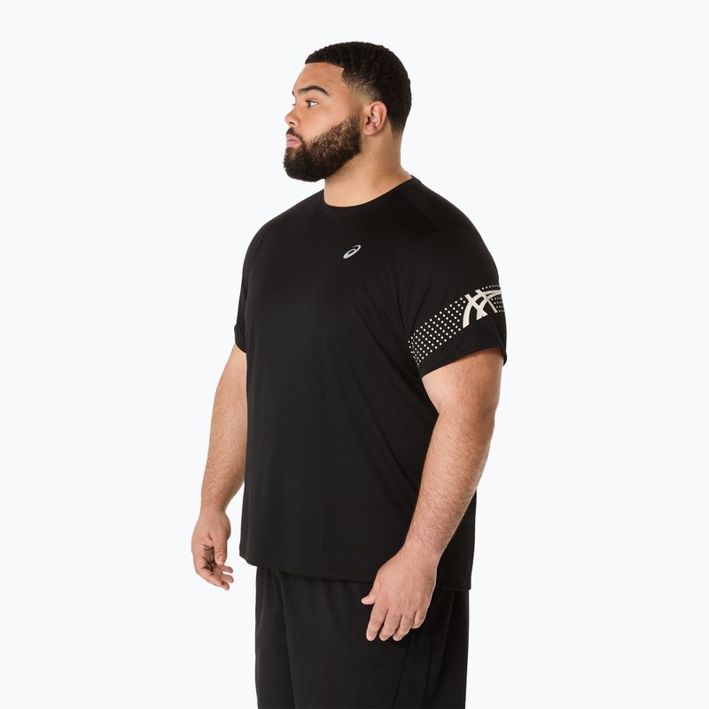 Pánske bežecké tričko ASICS Icon SS Top performance black 4