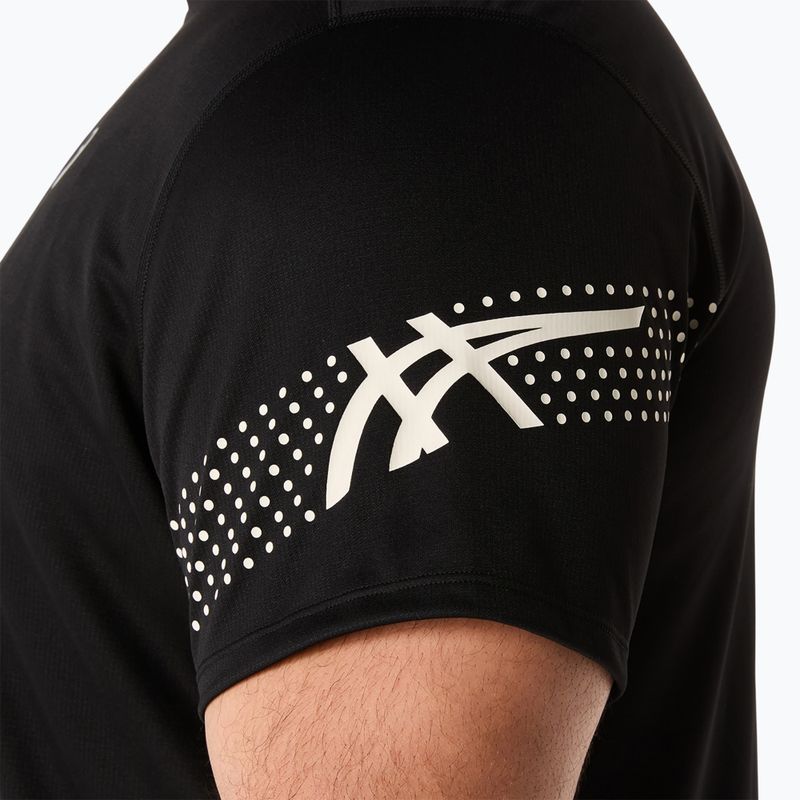 Pánske bežecké tričko ASICS Icon SS Top performance black 6