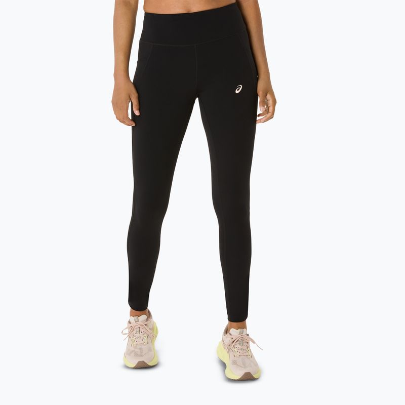 Dámske bežecké legíny ASICS Nagino Run Adjustable Tight performance black