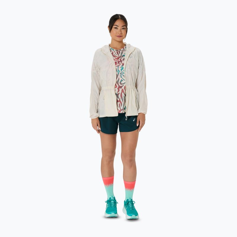 Dámske bežecké tričko ASICS Road All Over Print Top birch 2