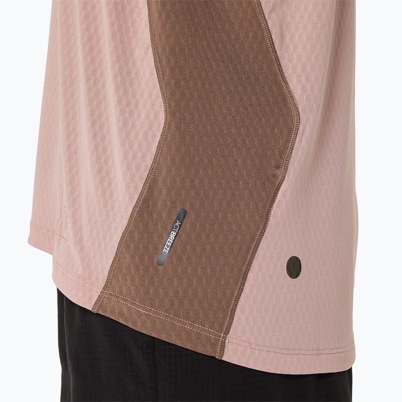 Dámske bežecké tričko ASICS Fujitrail Elite Top neutral pink/taupe grey 8