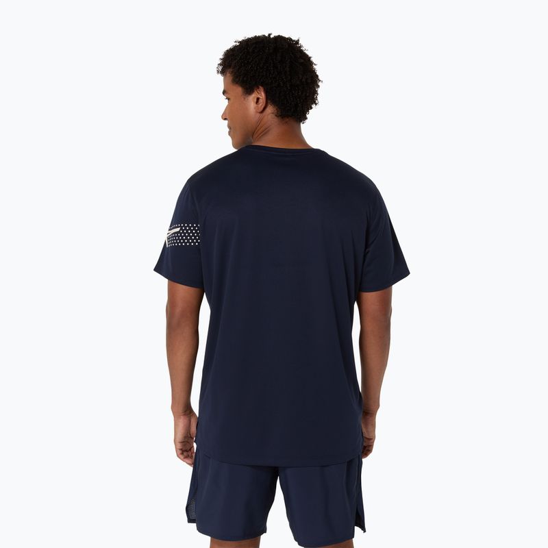 Pánske bežecké tričko ASICS Icon SS Top midnight 3