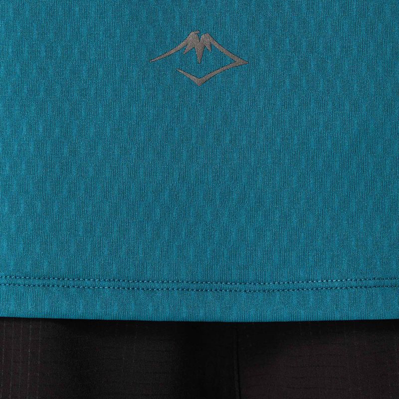Pánske bežecké tričko ASICS Fujitrail Elite Top atlantis blue/saxon green 9