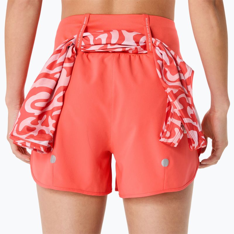Dámske bežecké šortky ASICS Road 3.5IN coral reef 7