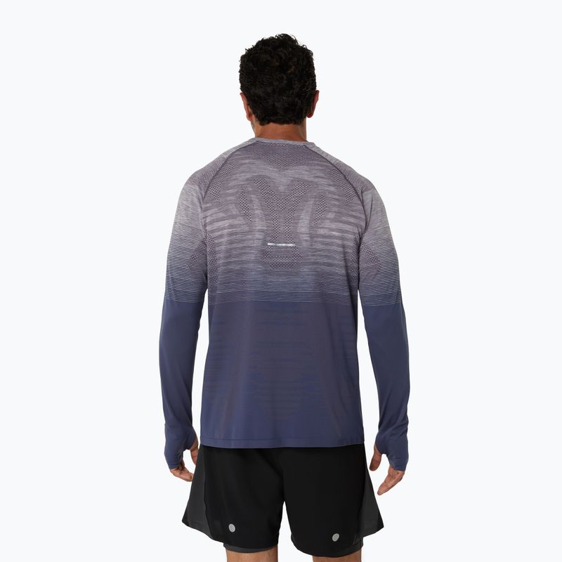 Pánske bežecké tričko Longsleeve ASICS Seamless lavender grey/indigo fog 3