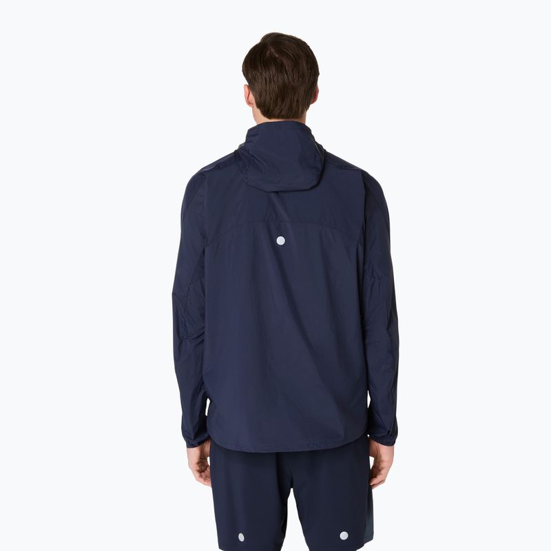 Pánska bežecká bunda ASICS Road Packable Jacket midnight 3