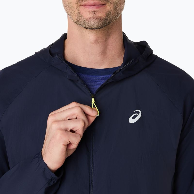 Pánska bežecká bunda ASICS Road Packable Jacket midnight 5