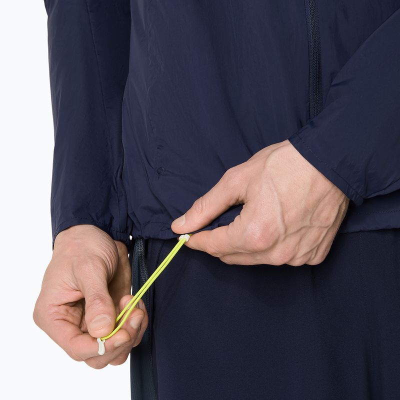 Pánska bežecká bunda ASICS Road Packable Jacket midnight 10