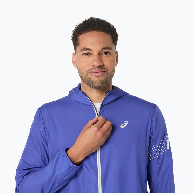 Pánska bežecká bunda ASICS Icon dark cobalt 5