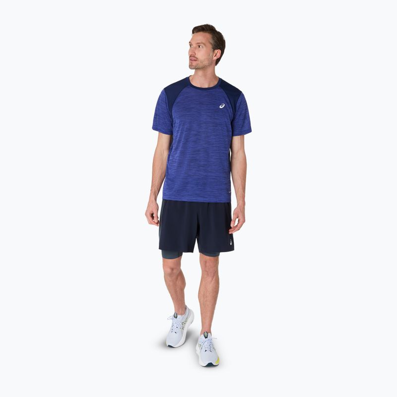 Pánske bežecké tričko ASICS Road Top dark cobalt 2