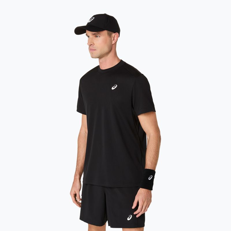 Pánske tenisové tričko ASICS Court Top performance black 4
