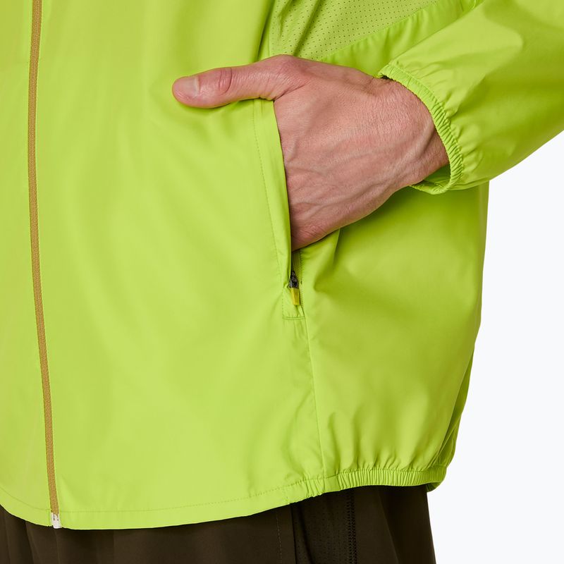 Pánska bežecká bunda ASICS Core neon lime 9
