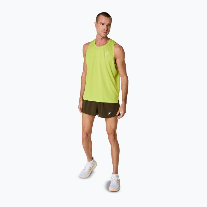 Pánske bežecké šortky ASICS Core Split Short brown stone 2