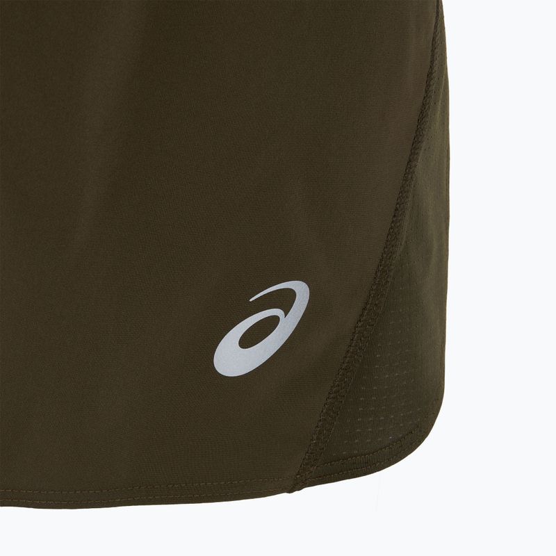 Pánske bežecké šortky ASICS Core Split Short brown stone 9