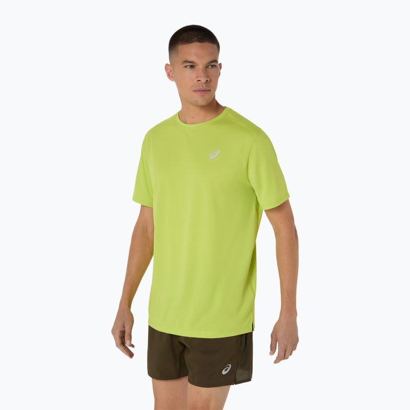 Pánske bežecké tričko ASICS Core neon lime 4