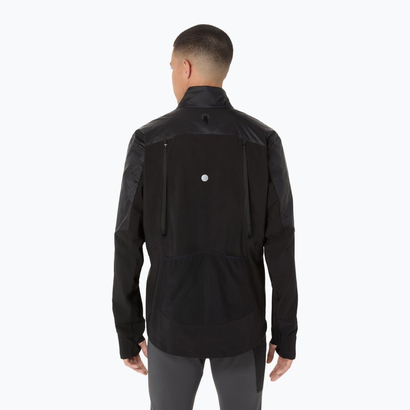 Pánska bežecká bunda ASICS Road Winter performance black 3