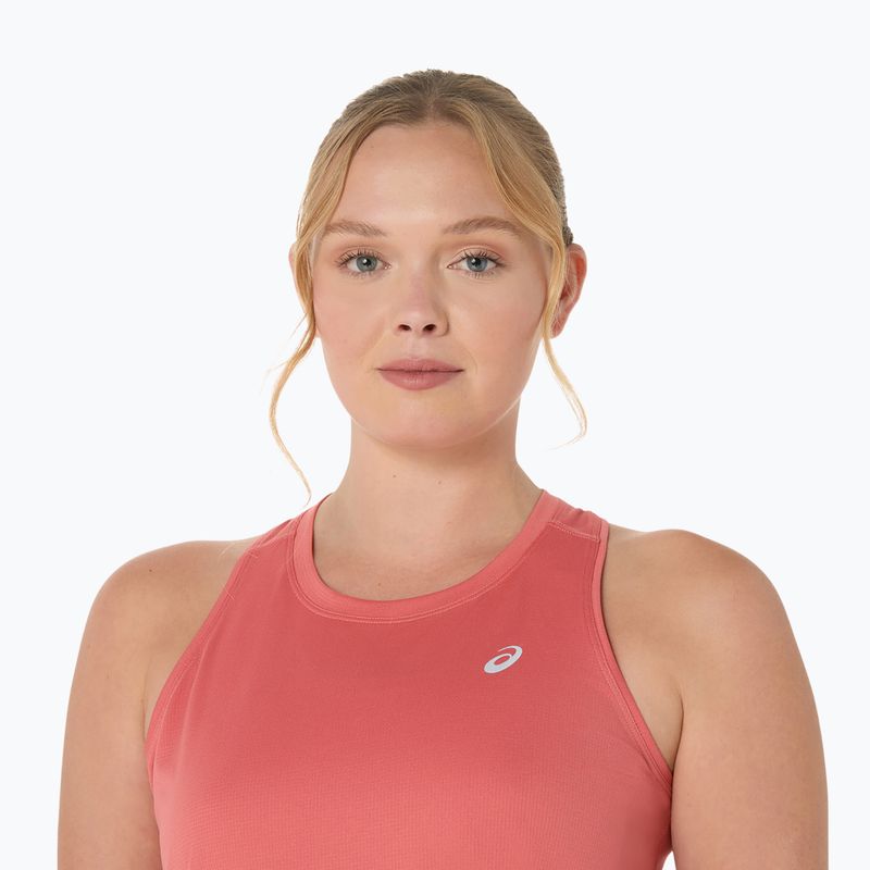 Dámske bežecké tričko Asics Core Tank dark pink clay 5