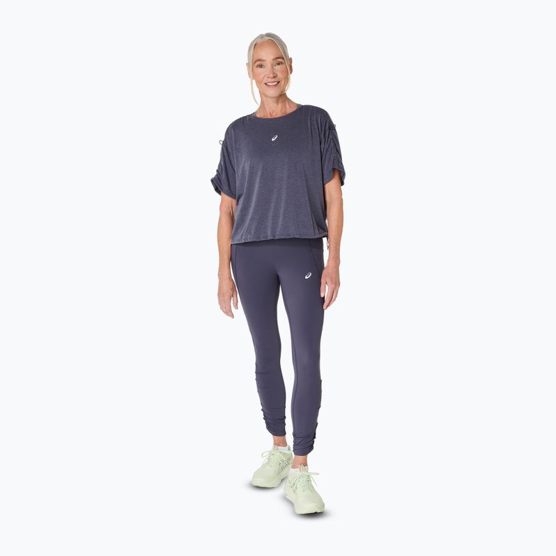 Dámske bežecké tričko ASICS Nagino Run Adjustable Top indigo fog 2