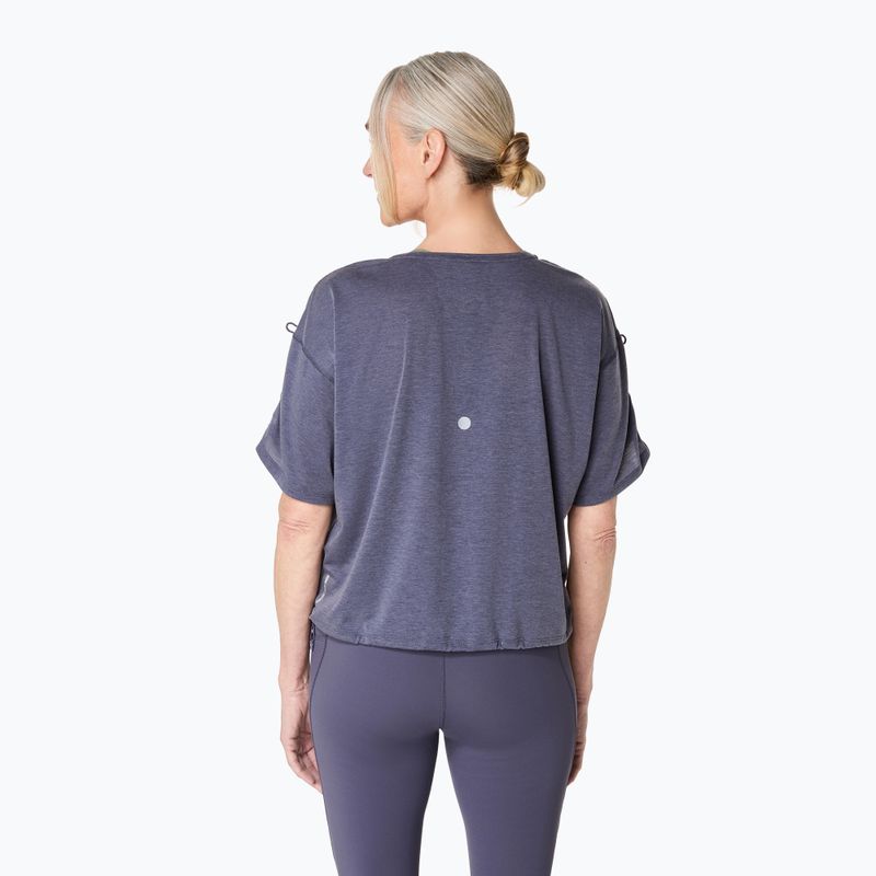 Dámske bežecké tričko ASICS Nagino Run Adjustable Top indigo fog 3