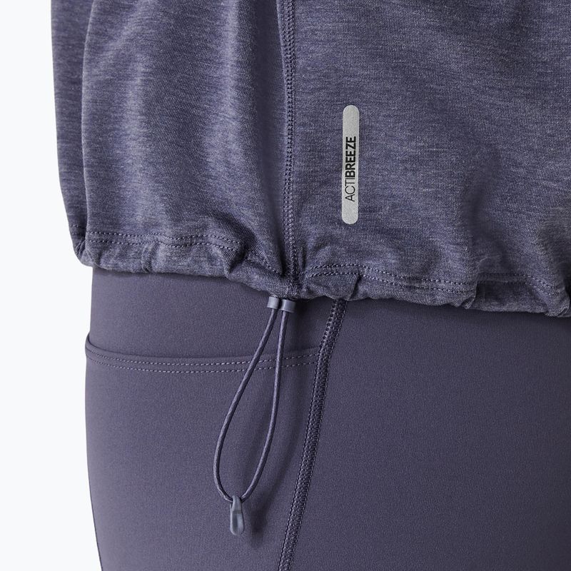 Dámske bežecké tričko ASICS Nagino Run Adjustable Top indigo fog 8