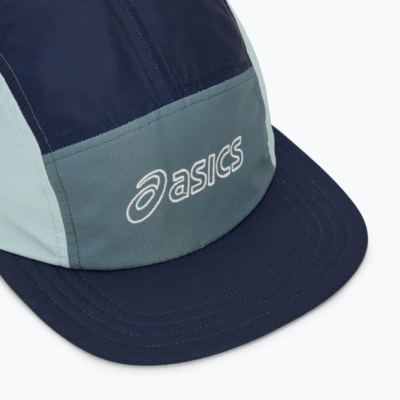 Kšiltovka ASICS 5 Panel midnight/lichen rock/monument blue 3