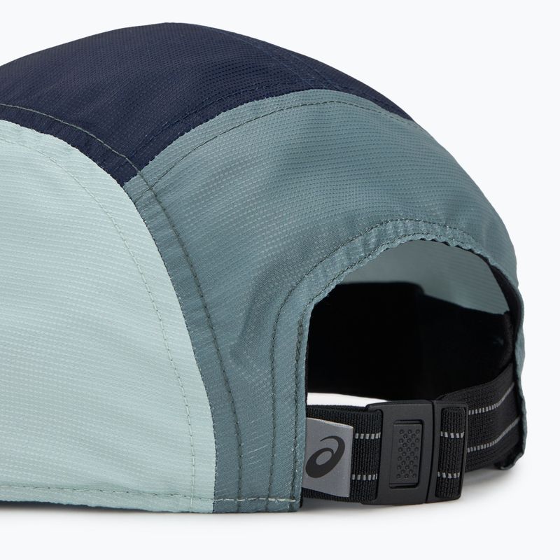 Kšiltovka ASICS 5 Panel midnight/lichen rock/monument blue 4