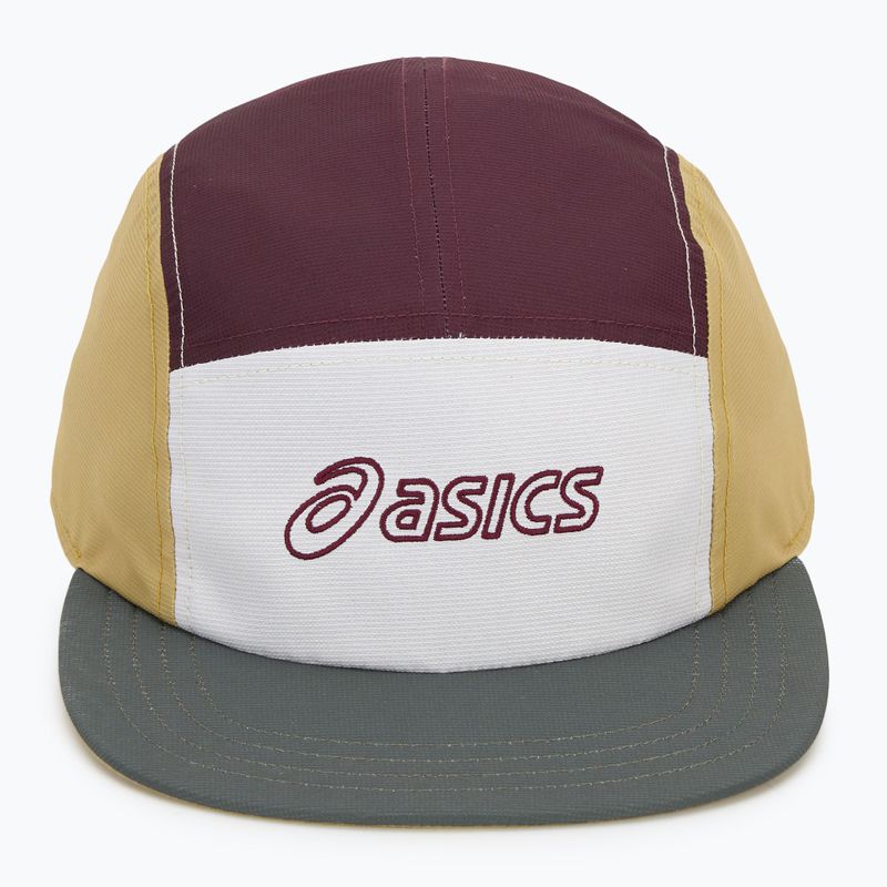 Kšiltovka ASICS 5 Panel mantle green/dark currant/lemongrass 2