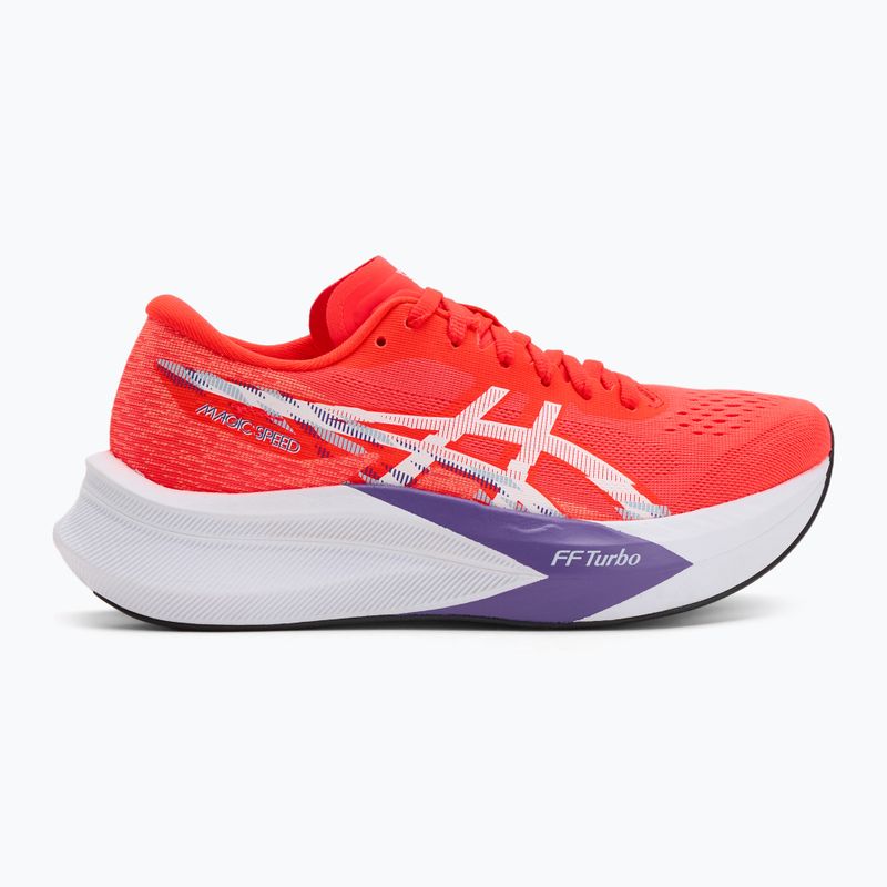 Dámske bežecké topánky ASICS Magic Speed 4 flash red/white 2