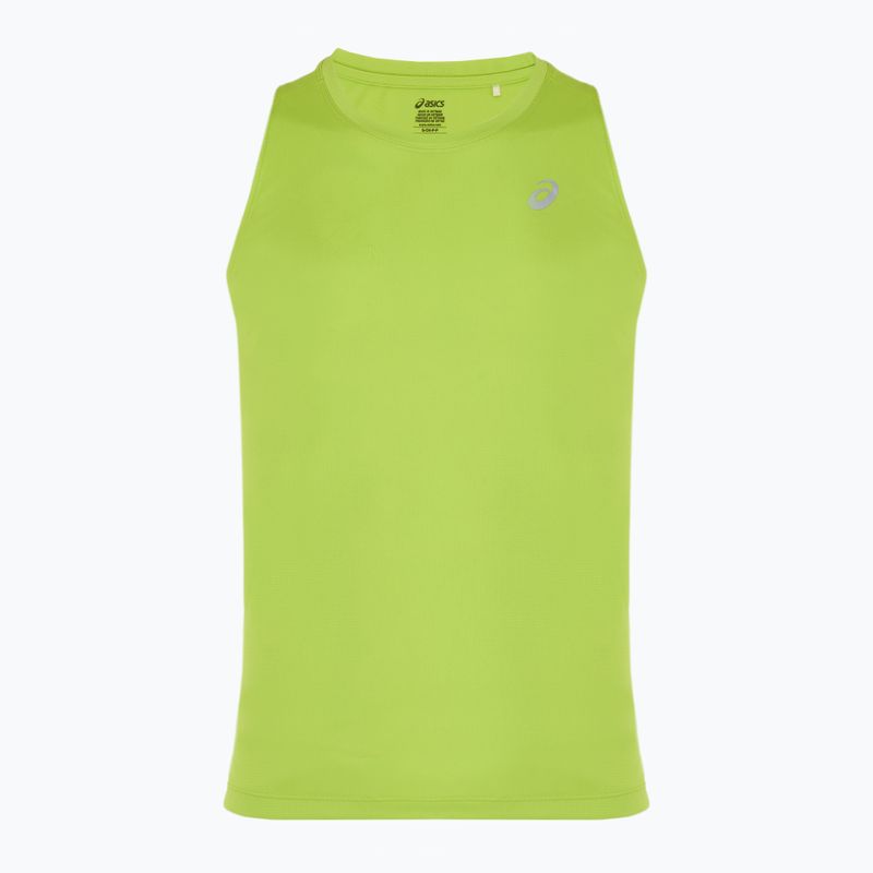 Pánske bežecké tričko ASICS Core Singlet neon lime 5