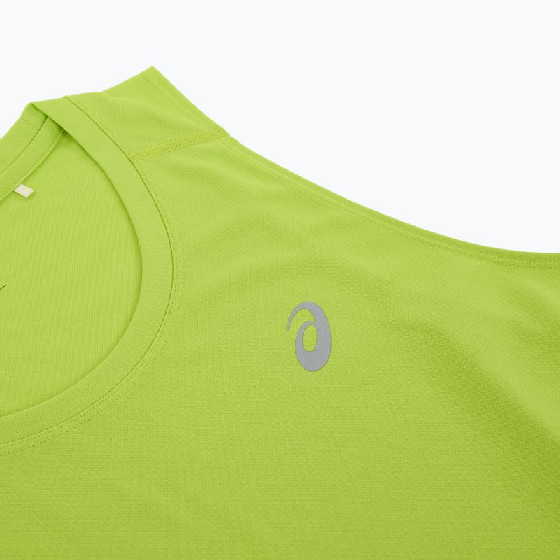 Pánske bežecké tričko ASICS Core Singlet neon lime 9
