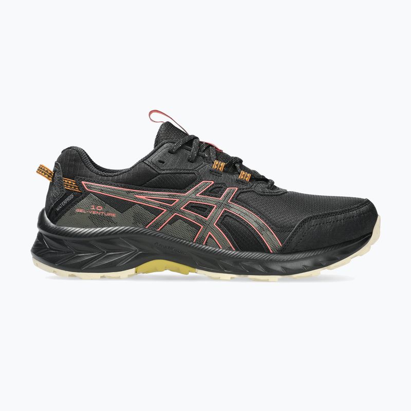 Dámske bežecké topánky ASICS Gel-Venture 10 Waterproof black/brown stone 8