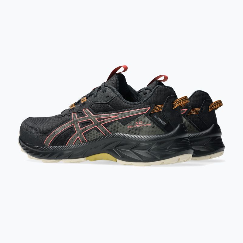 Dámske bežecké topánky ASICS Gel-Venture 10 Waterproof black/brown stone 11