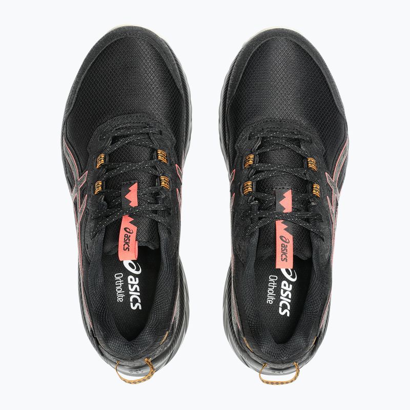 Dámske bežecké topánky ASICS Gel-Venture 10 Waterproof black/brown stone 13