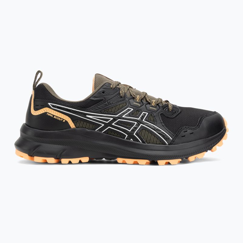 Pánske bežecké topánky ASICS Trail Scout 3 black/white 2
