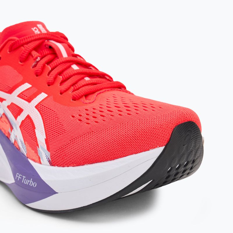 Pánske bežecké topánky ASICS Magic Speed 4 flash red/white 7