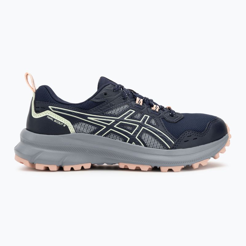 Dámske bežecké topánky ASICS Trail Scout 3 midnight/whisper green 2